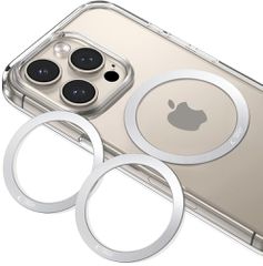 Tech-Protect MMP-110 2in1 MagSafe Ring - Silver / Silver-thumb-4
