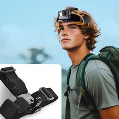 Tech-Protect GA100 Head Mount for GoPro / DJI - Black-thumb-2