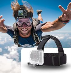 Tech-Protect GA100 Head Mount for GoPro / DJI - Black-thumb-3