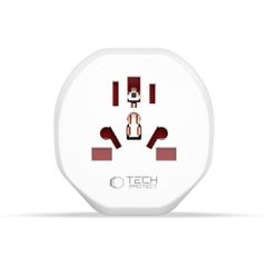 Tech-Protect Universal Travel Adapter to EU - white-thumb-3
