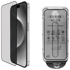 Guess Screen Protector Privacy 2.5D Outline tempered glass for iPhone 16 Pro