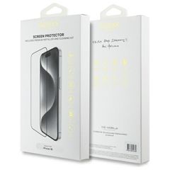 Guess Screen Protector 2.5D Outline Tempered Glass for iPhone 16-thumb-1