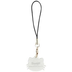 Hello Kitty Charm Kitty Head Pendant - Black-thumb-1