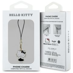 Hello Kitty Charm Kitty Cute Pendant - Black-thumb-2