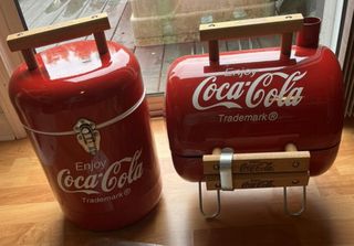 Vintage Coca Cola Grill and Cooler