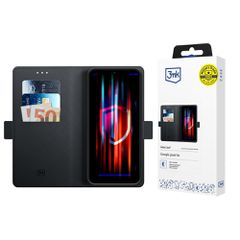 3mk Wallet Case for Google Pixel 9A - Black-thumb-0
