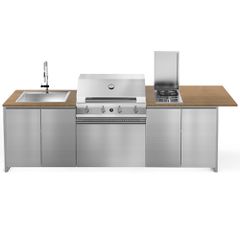 Κουζίνα εξωτερικής χρήσης GEA BRENTA31080-QL-NA-SS Steel