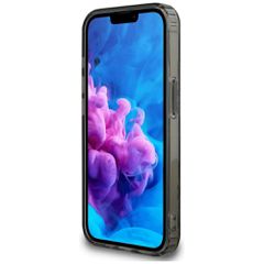 Guess IML Flowers MagSafe iPhone 16e Case - Black-thumb-4