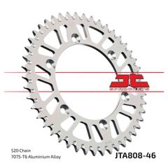 Γραναζι Πισω Αλουμινιου Jta808 520 | Jt Sprockets-Ασημί-49