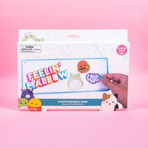 Squishmallows - Room Sign with Wall Decals / Gadgets
