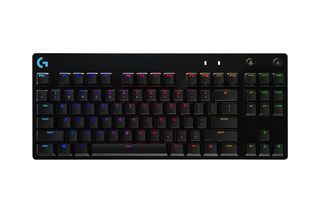 Logitech - PRO Gaming Keyboard - English (UK) - QWERTY Layout - Black - Mechanical Keyswitch - Windows, Mac OS / Computers