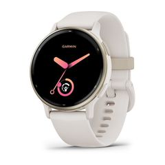 Garmin Vivoactive 5 3.05 cm (1.2") AMOLED 42 mm Digital 390 x 390 pixels Touchscreen White Wi-Fi GPS (satellite)