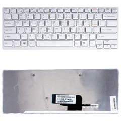 Πληκτρολόγιο Ελληνικό - Greek Laptop Keyboard για Sony Vaio VPC-CW VPCCW VPC-CW17FX VPC-CW21FX PCG-61111L PCG-61112L PCG-61411L PCG-61113 148755521 148755661 148755721 GR White ( Κωδ.40289GRWHITE )