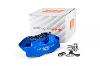 Δαγκανα Εμπρος Φρενου 4 Πιστονη Μπλε | Motoforce