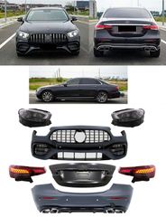 Complete Conversion Body Kit Mercedes E-Class W213 (2016-2019) to Facelift 2020 E63s AMG  Design