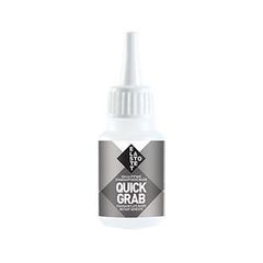 Κόλλα κυανοακρυλική στιγμής QUICK GRAB 20τεμ. 20g για ευρεία γκάμα εφαρμογών. Κολλάει άμεσα και δυνατά με μία μόνο σταγόνα. / E.00048
