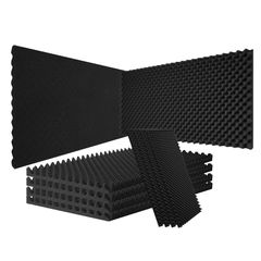 VEVOR Acoustic Foam Panels 2 Pack 48 x 24 x 2 in για τοίχο και οροφή στούντιο