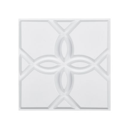 VEVOR 3D πάνελ τοίχου 33-συσκευασία 11,81x11,81'' PVC 32 τετραγωνικών μέτρων με κάλυψη Floral White