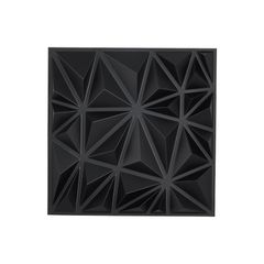VEVOR 3D πάνελ τοίχου 33-συσκευασία 11,81x11,81'' PVC 32 τετραγωνικών ποδιών με κάλυψη Diamond Black