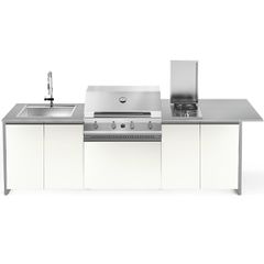 Κουζίνα εξωτερικής χρήσης GEA BRENTA31080-XX-NA-CR Steel