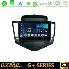 Bizzar G+ Series Chevrolet Cruze 2009-2012 8core Android12 6+128GB Navigation Multimedia Tablet 9"