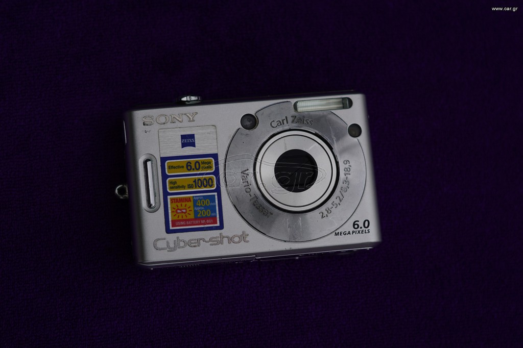 SONY CYBERSHOT DSC-W30 SILVER