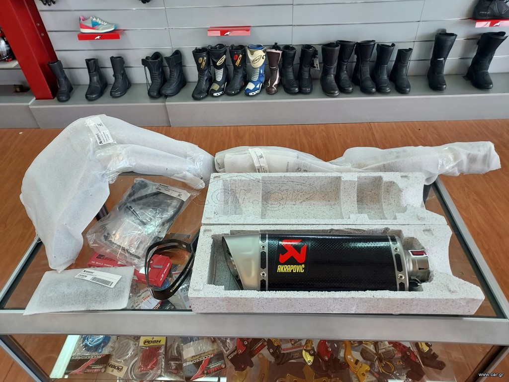 ΕΞΑΤΜΙΣΗ AKRAPOVIC YAMAHA TRACER 9/GT/+ 2025