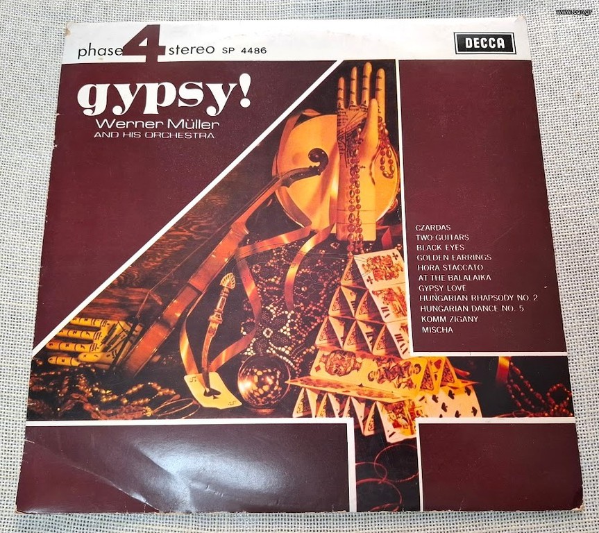 Werner Müller And His Orchestra  – Gypsy!   LP