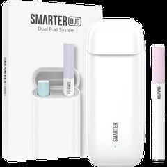 Smarter Duo Pod Starter Kit 2x60mAh με θήκη φόρτισης 500mAh White