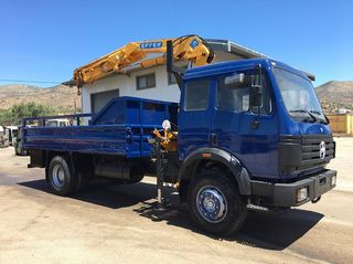 Γερανοί - Φορτηγά Με Γερανό Mercedes-Benz 1991 1722 + ΓΕΡΑΝΟΣ EFFER 210-4S ΠΙΝΑΚΙΔΕΣ Ι.Χ.