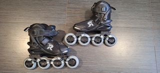 Roces size 37 inline rollerblades-thumb-1