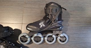 Roces size 37 inline rollerblades-thumb-2