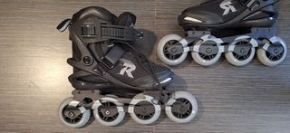 Roces size 37 inline rollerblades-thumb-3