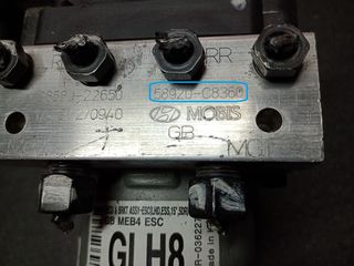ABS, HYUNDAI i20, 58900-C8360, 58900C8360, C858922650, C8589-22650, 58920C8360, 58920-C8360, GLH8, GB MEB4 ESC, (S/W:GB 1.3), ΜΟΝΑΔΑ ΕΛΕΓΧΟΥ ΦΡΕΝΟΥ, *