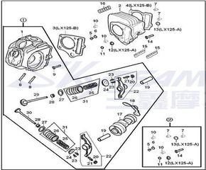 ΠΙΑΝΟΛΑ ΒΑΛΒΙΔΩΝ DAX 50 & BOBOS 50 / DAX 125 & BOBOS 125