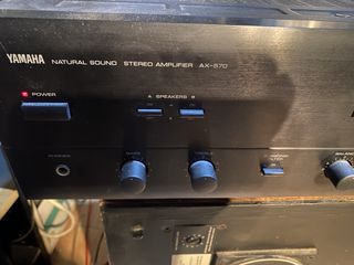 ενισχυτής YAMAHA AX-570 με pre out 2x100watt
