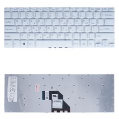 Πληκτρολόγιο Ελληνικό - Greek Laptop Keyboard για Sony Vaio SVF14 SVF1421PSG SVF14318SG SVF14328SG SVF14416SG 149236291GR MP-12Q13GR-920 AEHK8+012103A GR No Frame White ( Κωδ.40314GRWHITE )