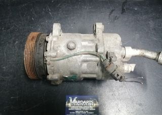 ΚΟΜΠΡΕΣΕΡ A/C SANDEN  VW  CADDY II-III <9K9A,9K9B,2CA,2CB,2CH,2CJ,2KA,2KB,2KH,2KJ>  (11/1995-05/2015)  /  SAAB  9-5 <YS3E>  (01/2006-12/2009)  ΚΩΔ. 1J0 820 803 F , SD7V16 1215
