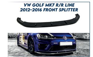 VW GOLF 7 R Εμπρος Σποιλερ