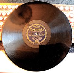 Δίσκος γραμμοφώνου Columbia (1950) 1) Με θολωμένο το μυαλό 2) Φτάνει που θα μ' αγαπάη / Σ Τζουανάκος