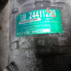 ΣΕ ΧΑΜΗΛΗ ΤΙΜΗ SAAB 9.3 9-3 24411280 PXV16 SANDEN 8607 ΚΟΜΠΡΕΣΕΡ AIRCODITION ΜΟΤΕΡ AC ΣΥΜΠΙΕΣΤΗΣ ΚΛΙΜΑΤΙΣΜΟΥ
