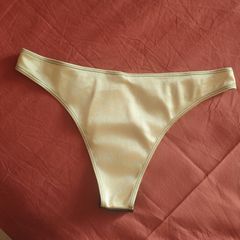 Emerald Green & Gold Metallic Bikini Set (M) – Halter Neck-thumb-5