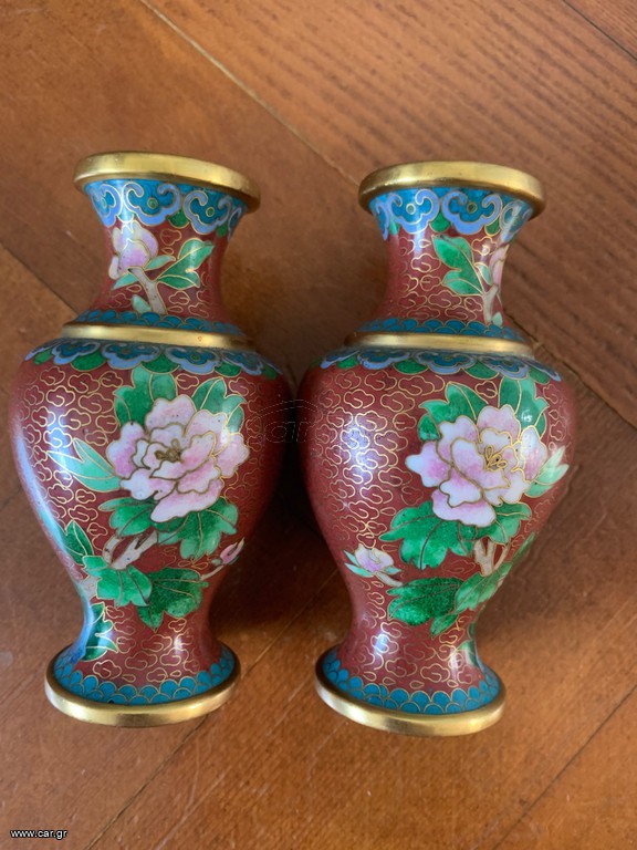 Μινιατούρα βάζα  Cloisonné