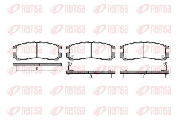 REMSA (21706 02) ΔΙΣΚΟΦΡΕΝΑ MITSUBISHI REMSA 0291.02