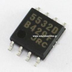 IC 5532D SMD JRC NJM5532M ΟΛΟΚΛΗΡΩΜΕΝΟ ΠΡΟΕΝΙΣΧΥΤΗΣ STEREO