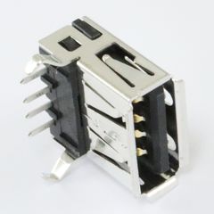 ΒΥΣΜΑ USB-2-A-PCB ΘΗΛΥΚΟ ΟΡΙΖΟΝΤΙΟ ΠΛΑΚΕΤΑΣ ΤΡΥΠΑΣ ΜΑΥΡΟ ΓΩΝΙΑΚΟ