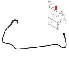 ΣΩΛΗΝΑΣ ΝΕΡΟΥ FORD FIESTA '01-'08/ FUSION Combi (JU2) 1.25 16V/ 1.4 16V/ 1.6 16V