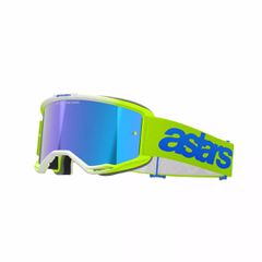 ALPINESTARS μάσκα Vision 5 Blaze – Κίτρινα/Μπλε