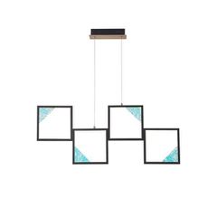 ΦΩΤΙΣΤΙΚΟ ΟΡΟΦΗΣ ΑΛΟΥΜΙΝΙΟ LED 36W 3000K 850Lm 820X16X1340mm ΜΑΥΡΟ ARTE ILLUMINA SQUARE