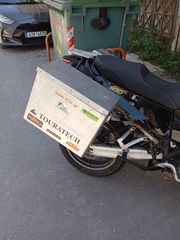 TOURATECH βαλίτσες αλουμινίου μαζί με κάγκελα  για ktm 990-950 adventure